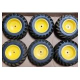 ERTL 1/16 John Deere 4WD Tractor Tires x6