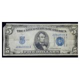 1934 A $5 Silver Certificate