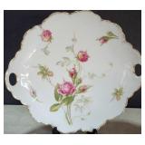 Rosenthal RC Bavaria Handled Cookie Plate Roses