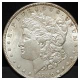 1886 Morgan Silver Dollar Gem BU