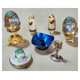 Halcyon Days Enamel Trinket Boxes, etc.
