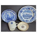 Blue & White incl. Spode, Wedgwood Colonnade