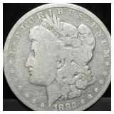1882 Morgan Silver Dollar