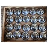 20 Pedal Tractor Double Dome Hubcaps ERTL Eska