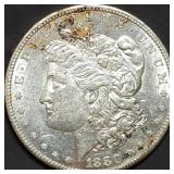1880-S Morgan Silver Dollar, High Grade