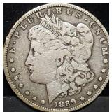 1889-O Morgan Silver Dollar