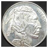 1 Troy Oz .999 Silver Indian Buffalo Round