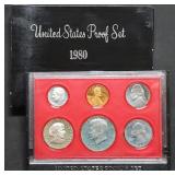 1980 US Mint Proof Set w/ SBA Dollar