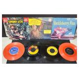 7 Kids 45rpm Records, 3 in Picture Sleeves