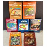 7 Original Boxed Atari 2600 Games Activision
