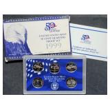1999 Statehood Quarter Proof Set MIB