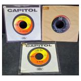 3 Beatles 45 RPM Records Yesterday, etc.