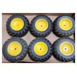 ERTL 1/16 John Deere 4WD Tractor Tires x6