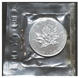1989 Canada 1oz Silver Maple Leaf .9999