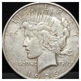 1926-S Peace Silver Dollar