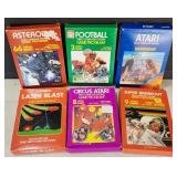 6 Original Boxed Atari 2600 Games