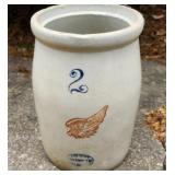 Red Wing Stoneware 2 Gallon Butter Churn Crock