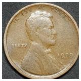 1909 Lincoln Wheat Cent, First Year Coin