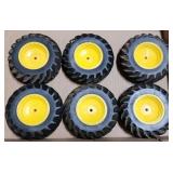 ERTL 1/16 John Deere 4WD Tractor Tires x6