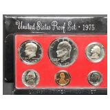 1975 US Mint Proof Set w/ Ike Dollar