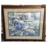 Gabriela The Secret Garden Large Framed Artwork