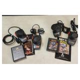 Atari 2600 & Sears Branded Indy 500 & Controllers