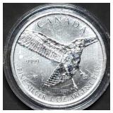 2015 Canada 1oz .9999 Silver Wildlife Round BU