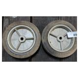 7x1.50 Pedal Tractor Front Tires, Gray Rims