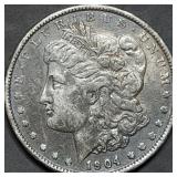 1904 Morgan Silver Dollar