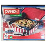 Pyrex Portables Patriotic Casserole Pan & Carrier