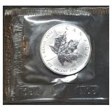 1989 Canada 1oz Silver Maple Leaf .9999