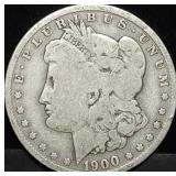 1900-O Morgan Silver Dollar