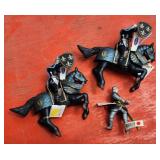 Papo Fantasy Medieval Black Knight Figures