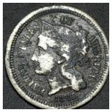 1865 Three Cent Nickel