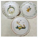 Pierre Deux French Country Salad / Dessert Plates