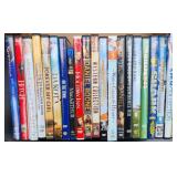 Approx 20 DVDs, Mostly Feature Films