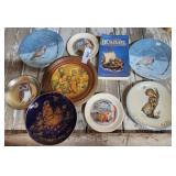 Hummel Plates & Book, Limoges, Wedgwood, etc.