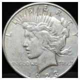 1923-S Peace Silver Dollar