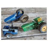 3 ERTL 1/16 Ford & John Deere Tractor Bodies