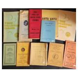 Large Group of Antique Coin Reference Handbooks