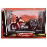 1942 Indian 442 Motorcycle 1:10 Scale in Box