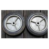 7x1.50 Pedal Tractor Front Tires, Gray Rims