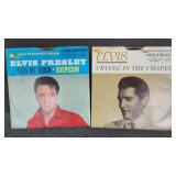 2 Elvis Presley 45 RPM Records in Picture Sleeves