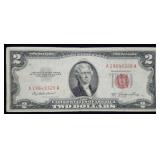 1953 $2 Red Seal Legal Tender High Grade Note