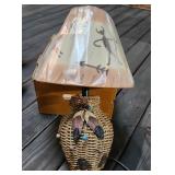 Native American Theme Deco Table Lamp