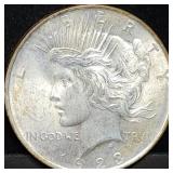 1923 Peace Silver Dollar Gem BU