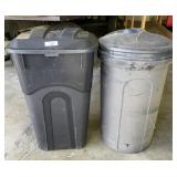 2 - Trash Totes with Lids