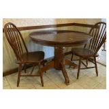 Rough 42" 4 pc Table and Chairs