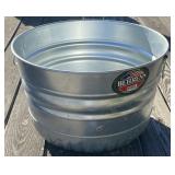One Bushel Galvanized Tub