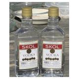 2 - Bottles of Skol Vodka